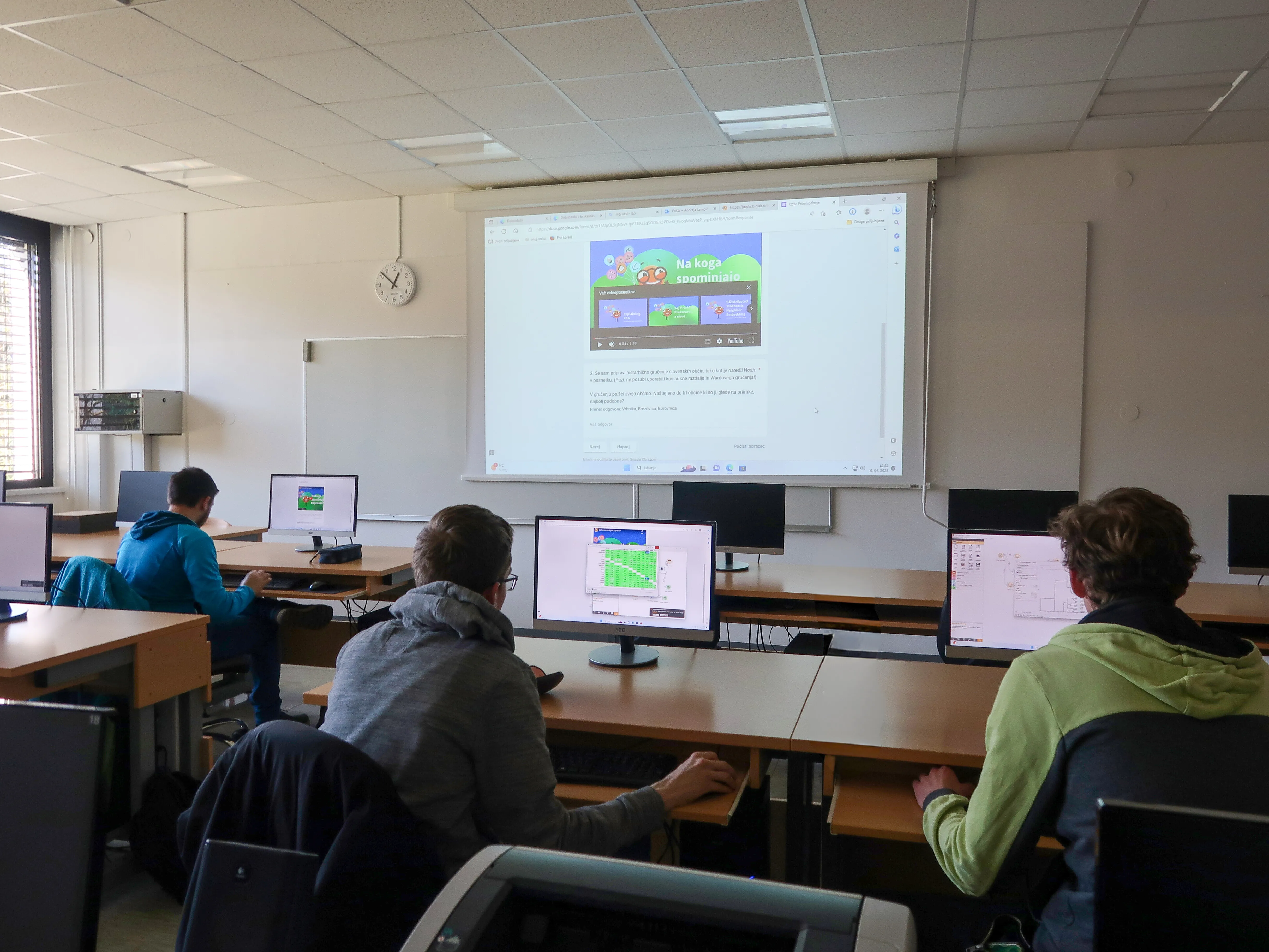 Solving the challenge at the Secondary School of Mechanical Engineering in Škofja Loka